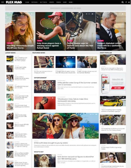 Flex Mag News Theme